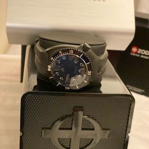 Zodiac automatic divers watch - blacked out